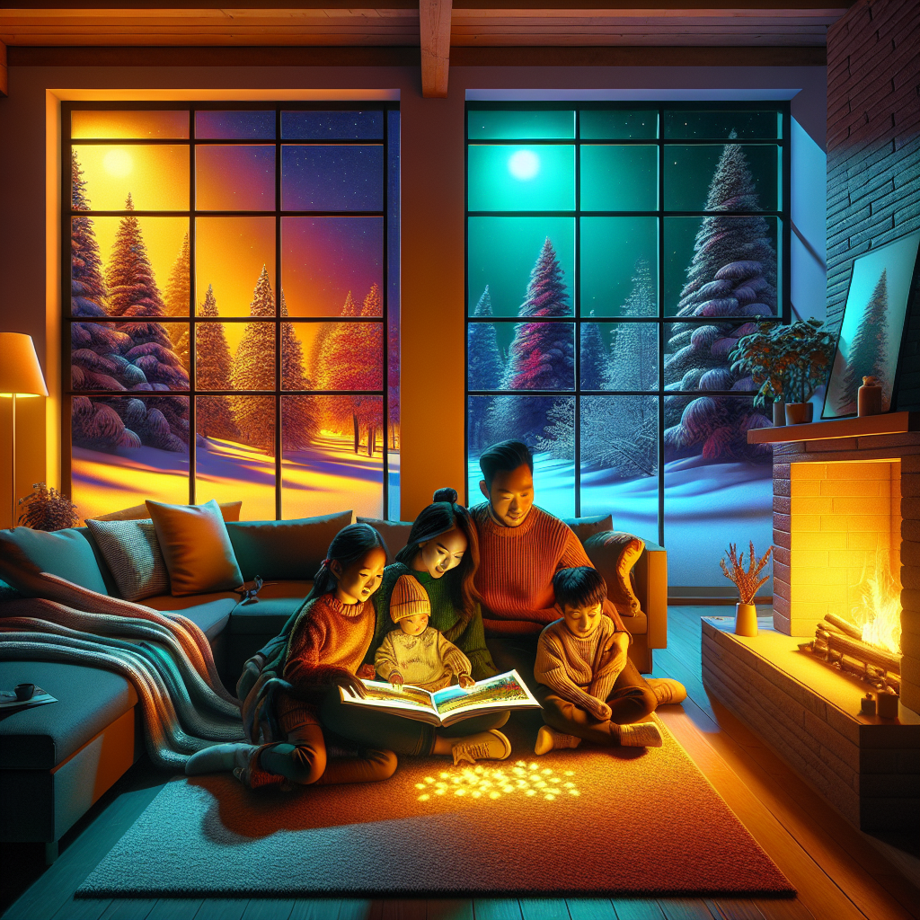 zima na ulicy czereśniowej